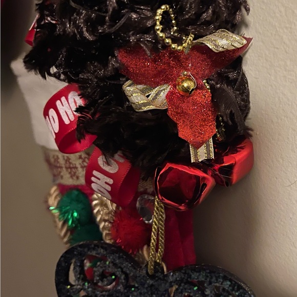 KEEPSAKE (Handcrafted) Luxury One-Of-A-Kind Christmas Stockings (Italian) - Picture 9 of 10